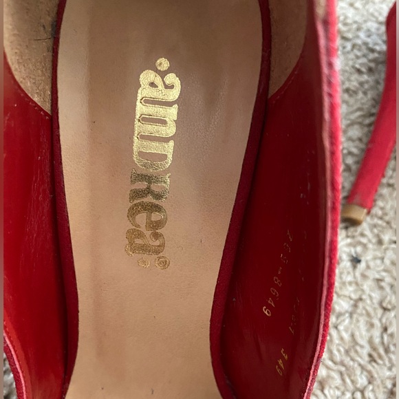 heeled shoes with strap pointed toe shoes - Picture 5 of 6